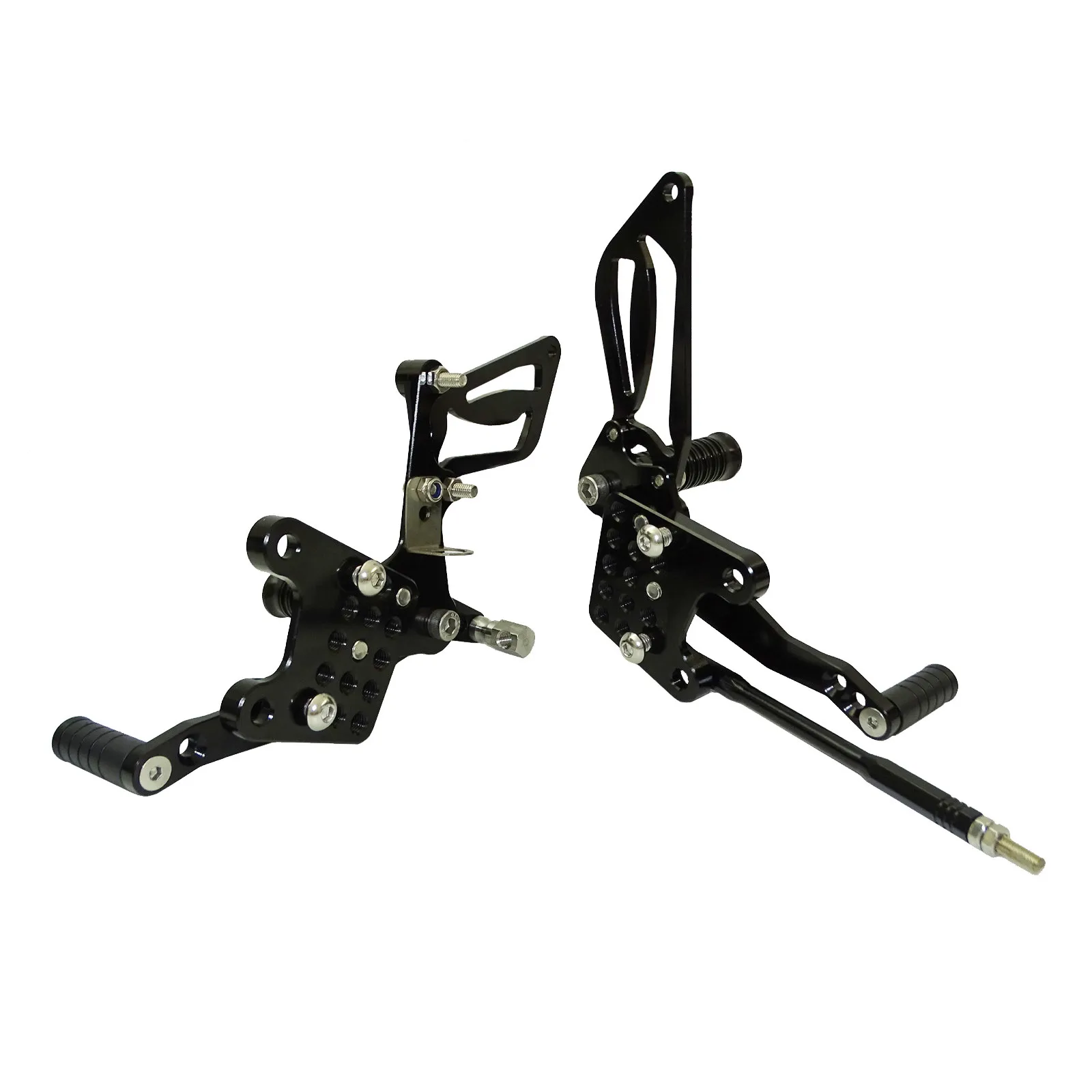 

waase Adjustable Rearset Footrests Foot Rest Peg For SUZUKI GSX-R 600 750 1000 K1 GSXR1000 01-04 GSXR600 00-05 GSXR750 1996-2005