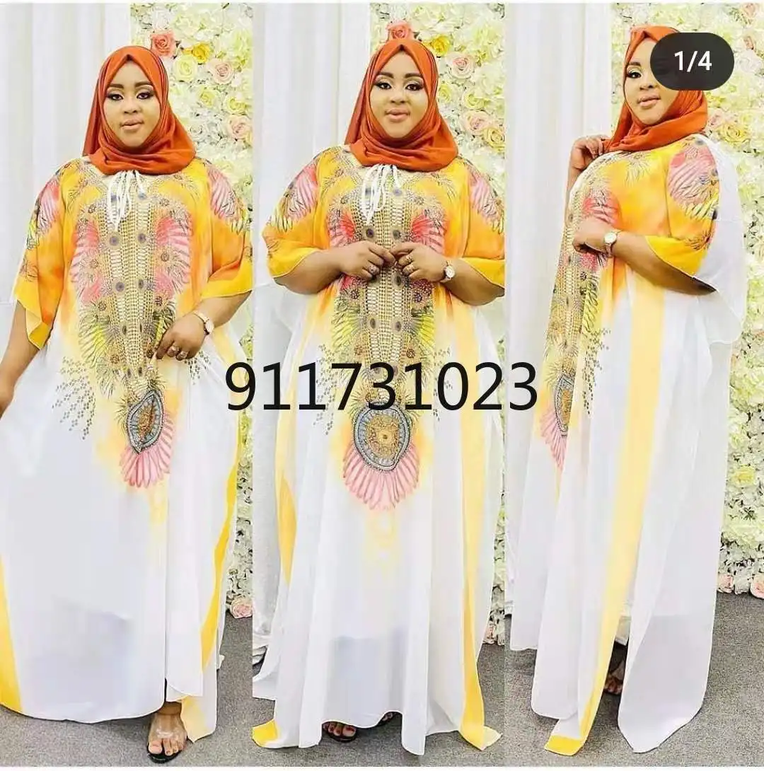 Африканские платья для женщин Дашики длинное платье макси лето 2021 женское