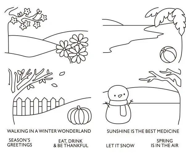 Прозрачный силиконовый штамп/печать для скрапбукинга своими