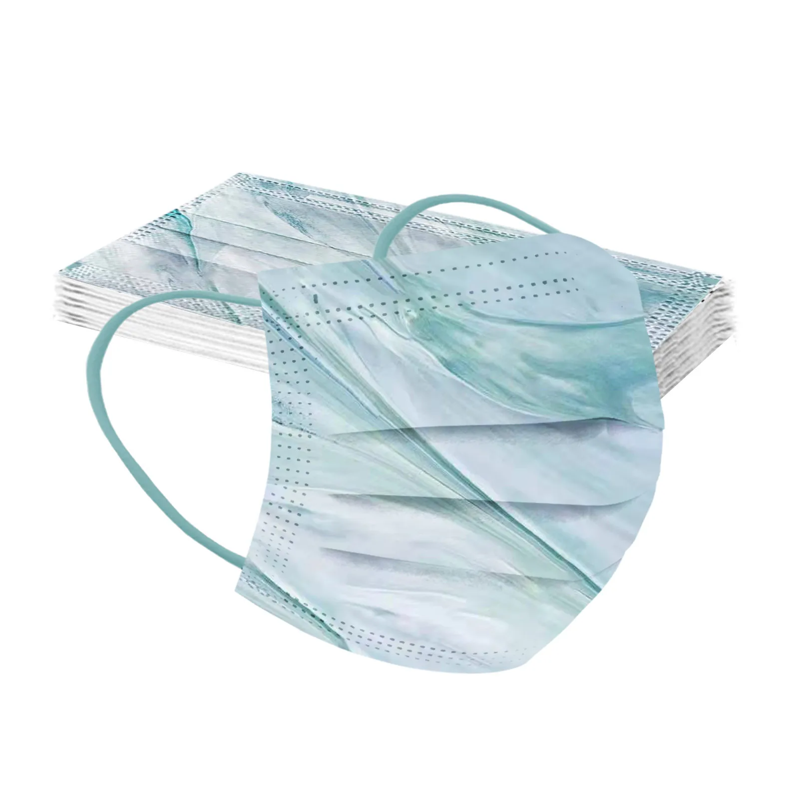 Маска одноразовая трехслойная с петлями для ушей 10 шт.|Аксессуары костюмов| |