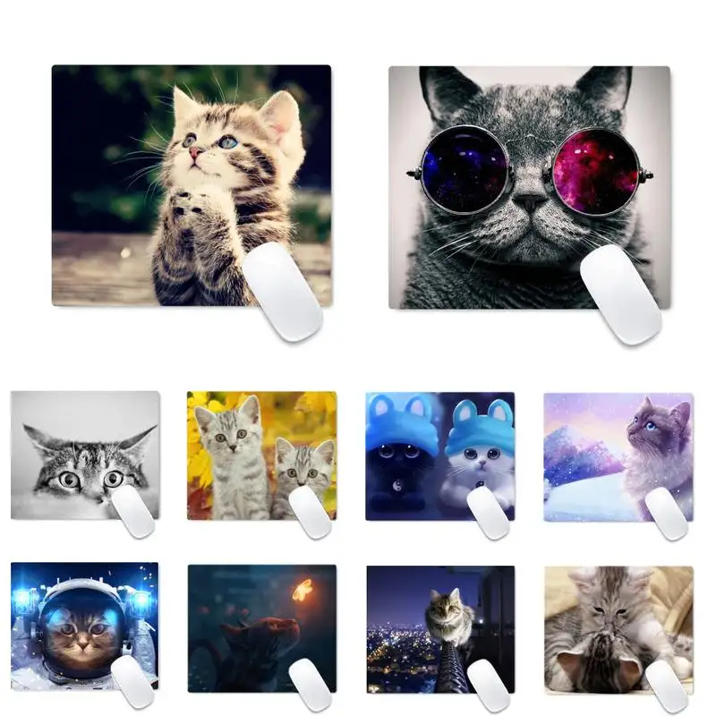 

cute cat Silicone large/small Pad to Mouse Game Desk Table Protect Game Office Work Mouse Mat pad Non-slip Laptop Cushion
