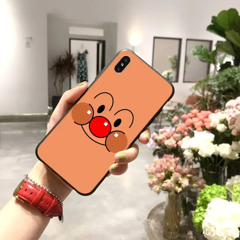 Мягкий чехол PENGHUWAN Anpanman для iPhone 11 pro XS MAX 8 7 6 6S Plus X 5S SE XR|Бамперы| |