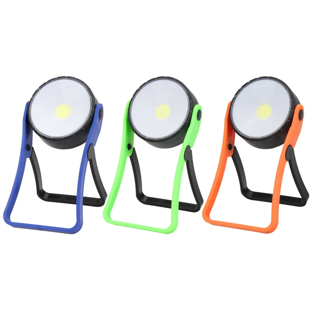 Портативный Регулируемый магнитный светильник на 360 градусов светодиодный cob для