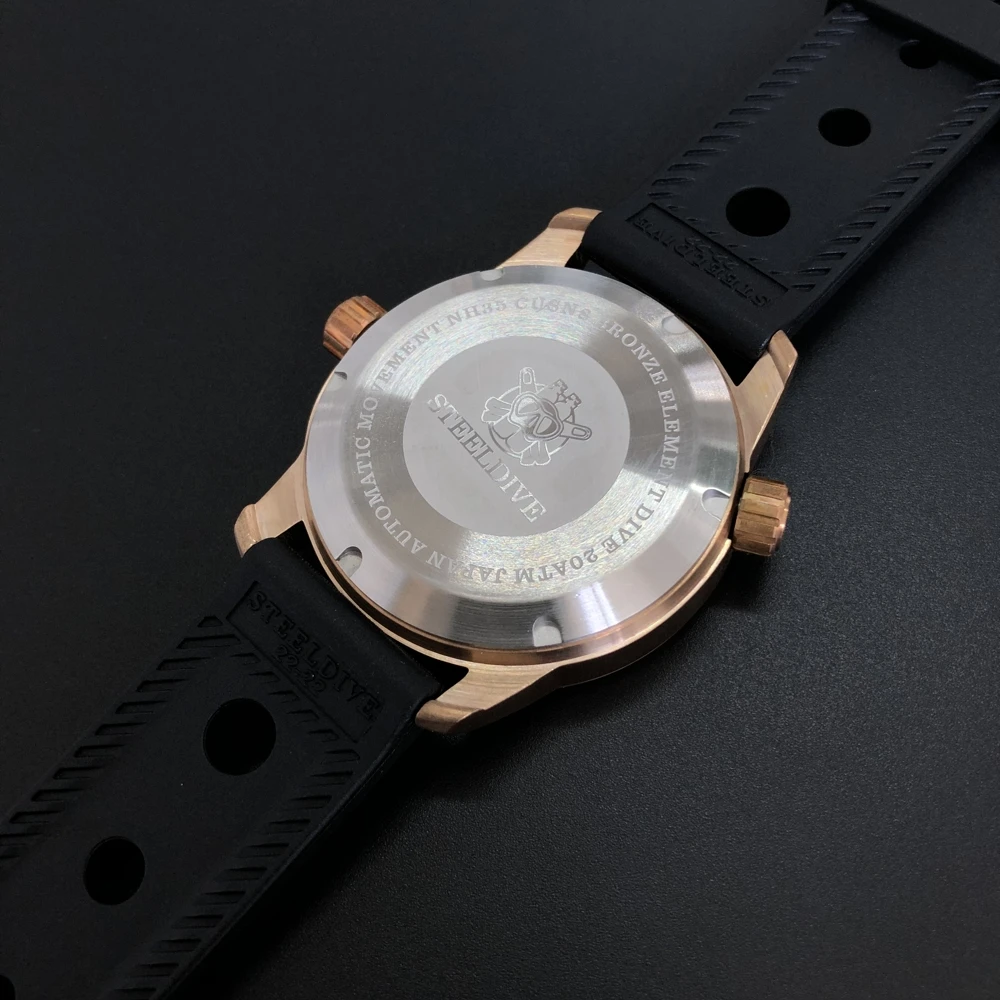 Мужские механические часы STEELDIVE 1949S водонепроницаемые для дайвинга NH35 200 м