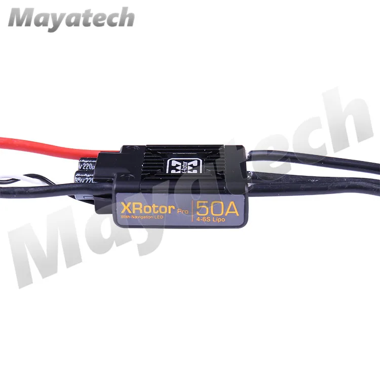 Hobbywing XRotor Pro 50A 4-6S Бесщеточный Регулятор скорости ESC мульти-роторный Aircaft для