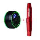 Оригинальная Вращающаяся ручка для татуировок HUMMINGBIRD BRONC V4, набор для татуировок с блоком питания Aurora-2