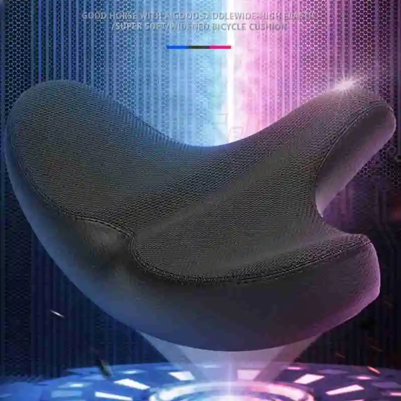 Удобные расширенные сиденья для велосипеда электрического Большие дышащие