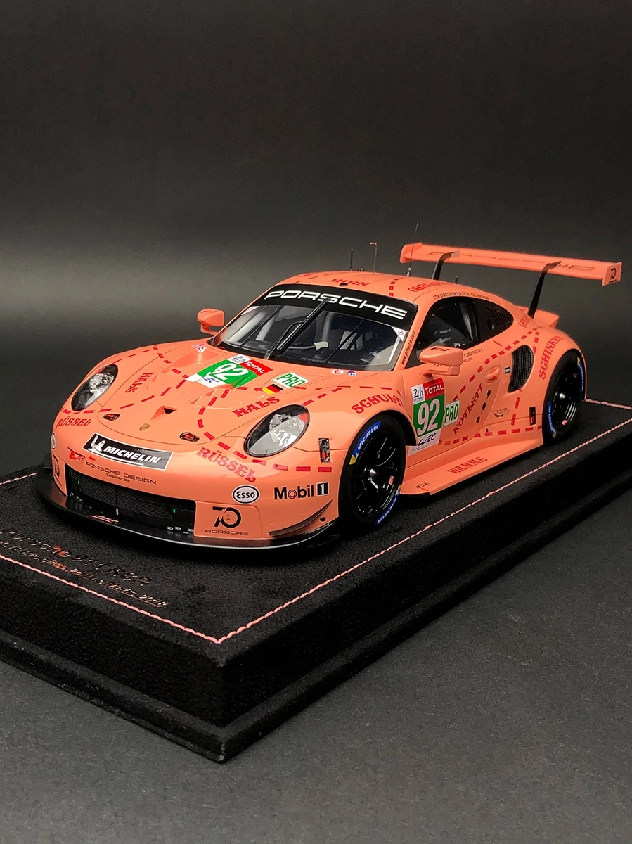 

Spark1:18 Porsche 911 RSR Collection of Simulation Alloy Car Model Children Toys