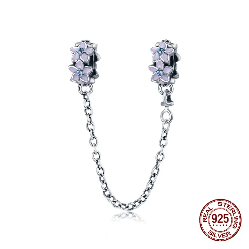 Украшение очаровательный браслет фиолетовые цветы силиконовая безопасная