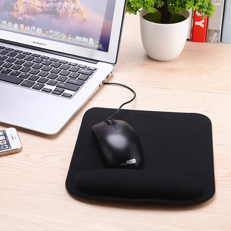 

Top Selling Thicken Square Comfy Wrist Mouse Pad For Optical/Trackball Mat Mice Pad Computer For Dota2 Diablo 3 CS Mousepad