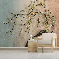 custom 3d photo embossed rich tree jewels wall painting living room sofa background wall non woven wallpaper mural home d%c3%a9cor