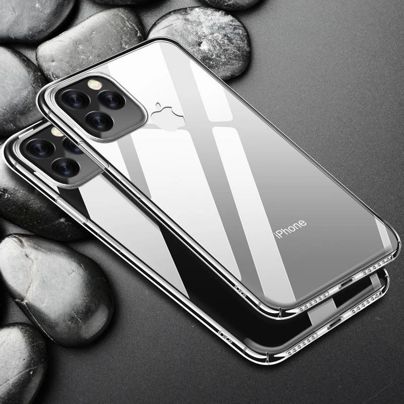 Модный ультра тонкий чехол для iPhone 11 XS Max XR Гладкий Жесткий пластиковый Чехол для iPhone X 7 8 Plus защитный чехол с полным покрытием