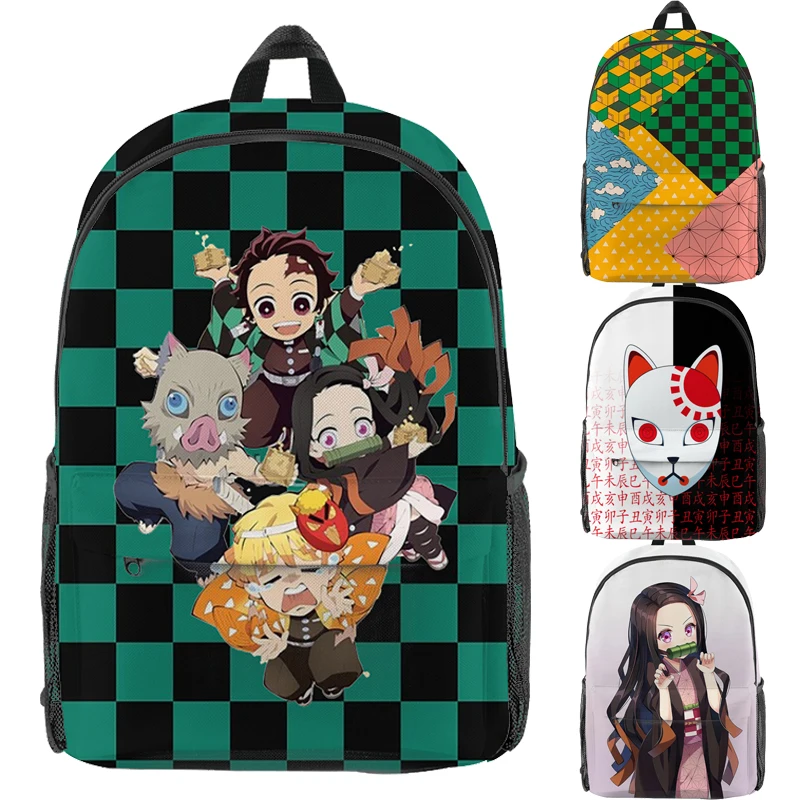 

Anime Demon Slayer 3D Print Backpacks Students School Bags Boys Girls Knapsacks Kids Rucksack Unisex Bagpack Children Bookbags