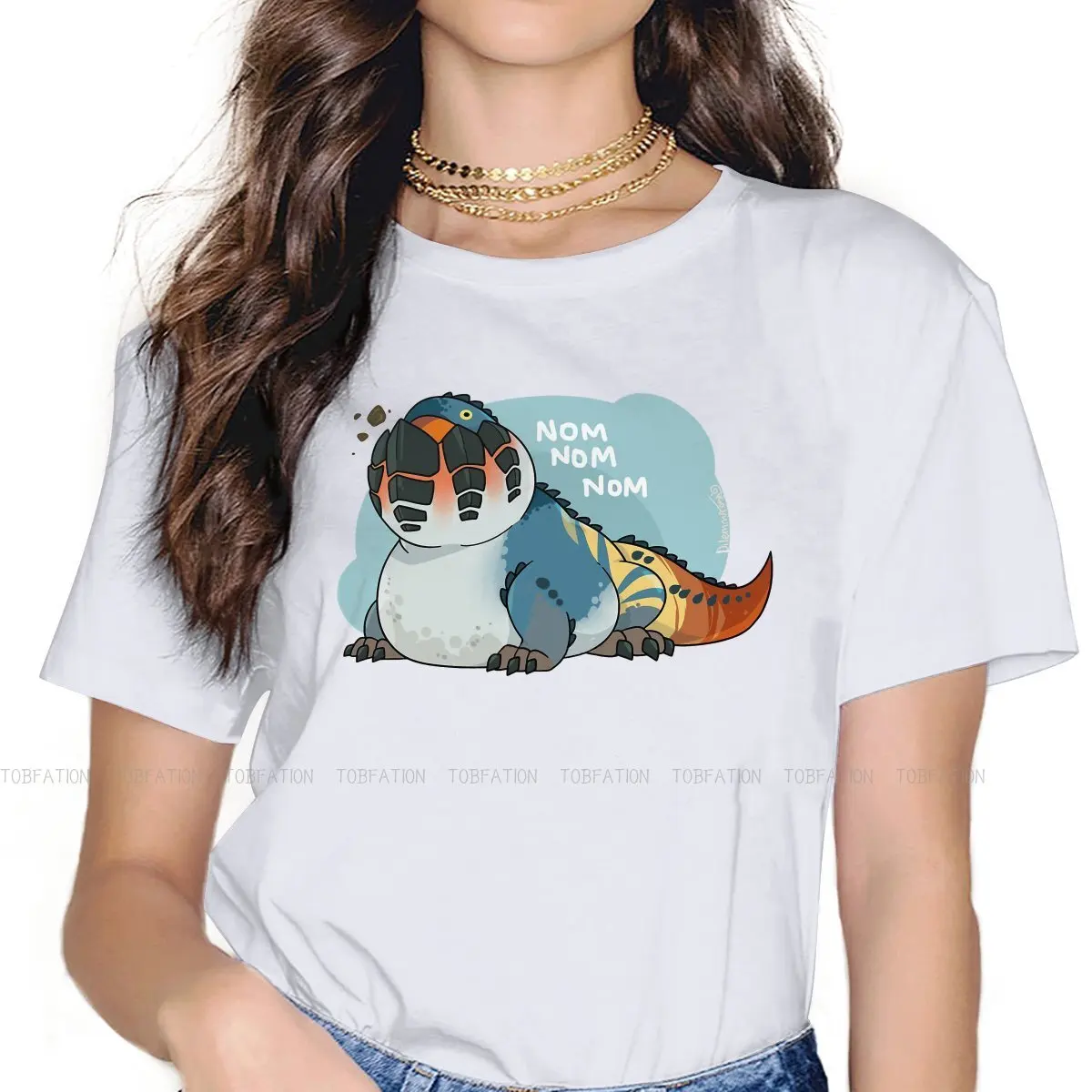 

Dodogama Hip Hop TShirt Monster Hunter Printing Casual T Shirt Women Tee Special Gift Clothes