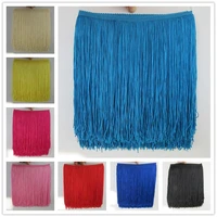 beatiful 10metrlot 25cm wide lace fringe trim tassel fringe trimming for diy latin dress stage clothes accessories lace ribbon
