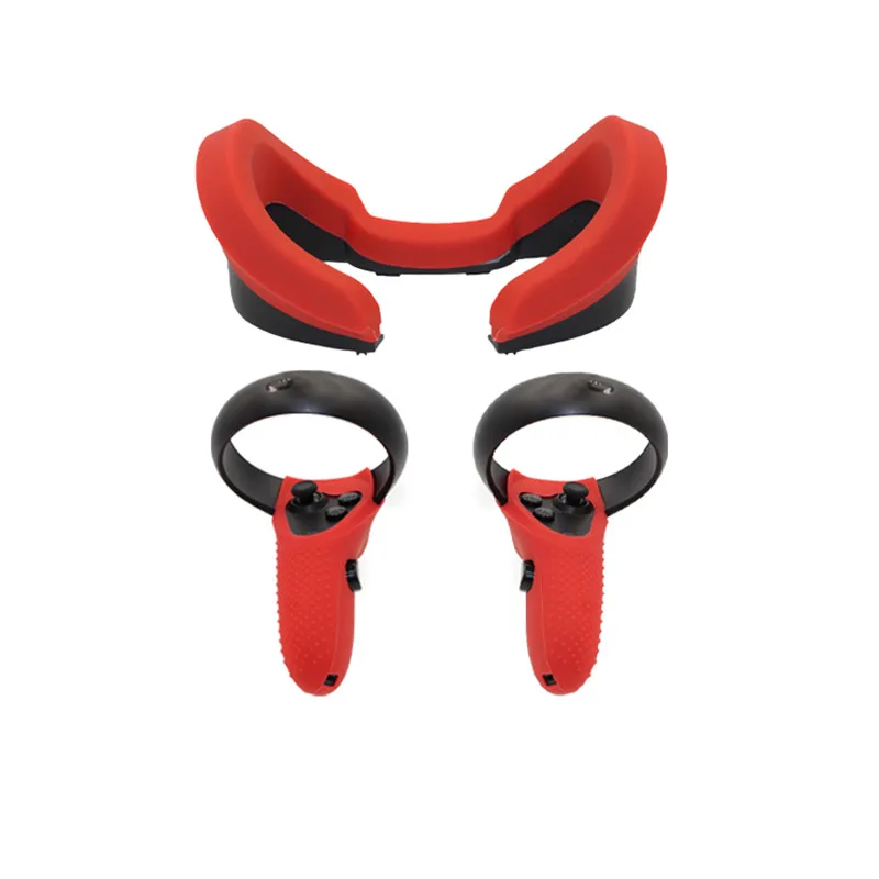 Oculus Rift S Compatible Touch Control Handle Case&ampSilicone Eye Mask Cover Skin Protection Virtual Reality Controller accessory |