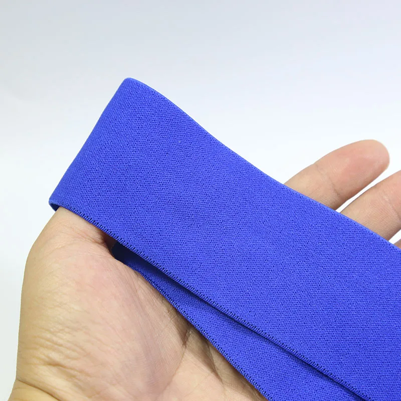 Цветные нейлоновые эластичные ленты для одежды 30 ~ 50 мм эластичная лента