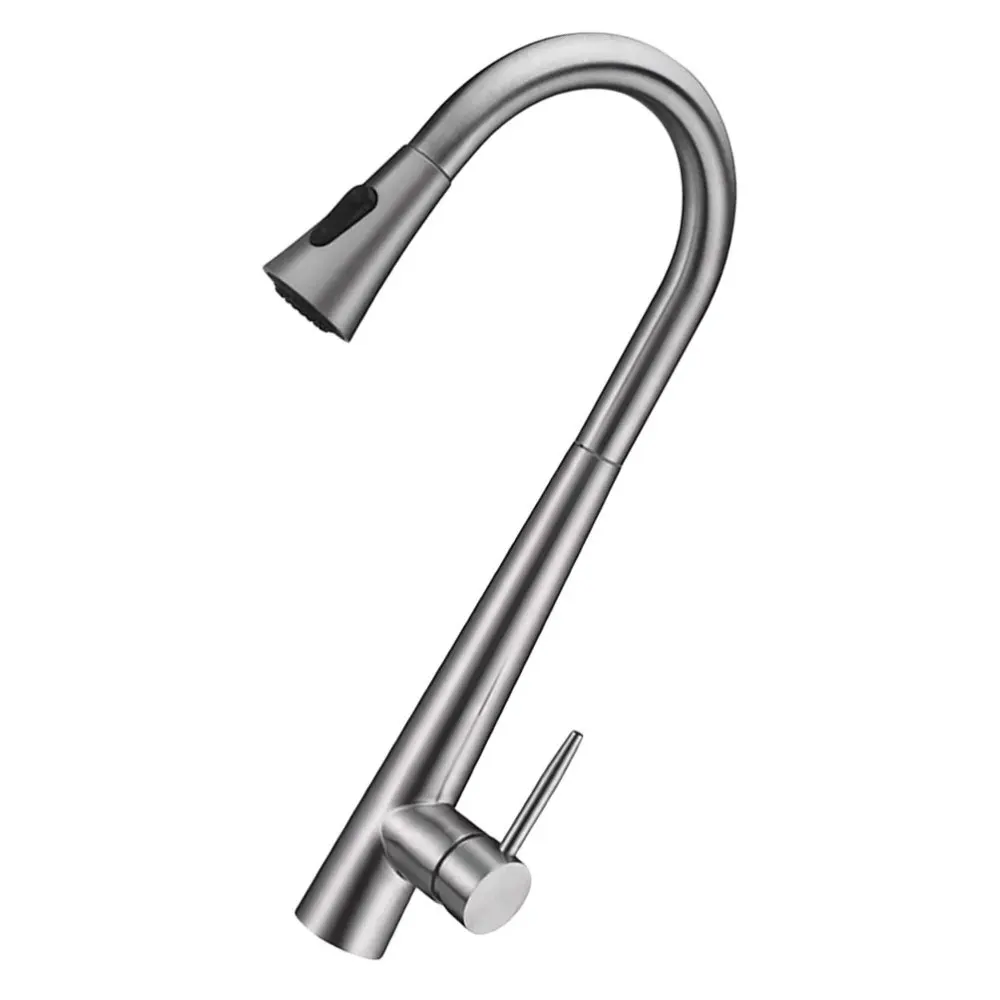 

1Pc Stainless Steel Practical Pulling Type Stretch Adjustable