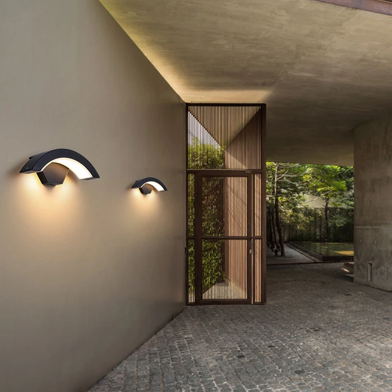 20 Вт водонепроницаемый настенный светильник с ИК-датчиком движения наружный