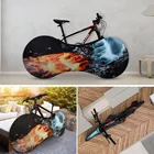 8 видов стилей чехол для велосипедного колеса Пылезащитная сумка для хранения, моющаяся эластичная Защита от царапин