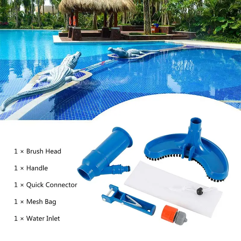 

Swimming Pool Vacuum Cleaner Cleaning Tool Suction Head Pond Fountain Vacuum Cleaner Brush Hot Spring Vacuum Cleaner