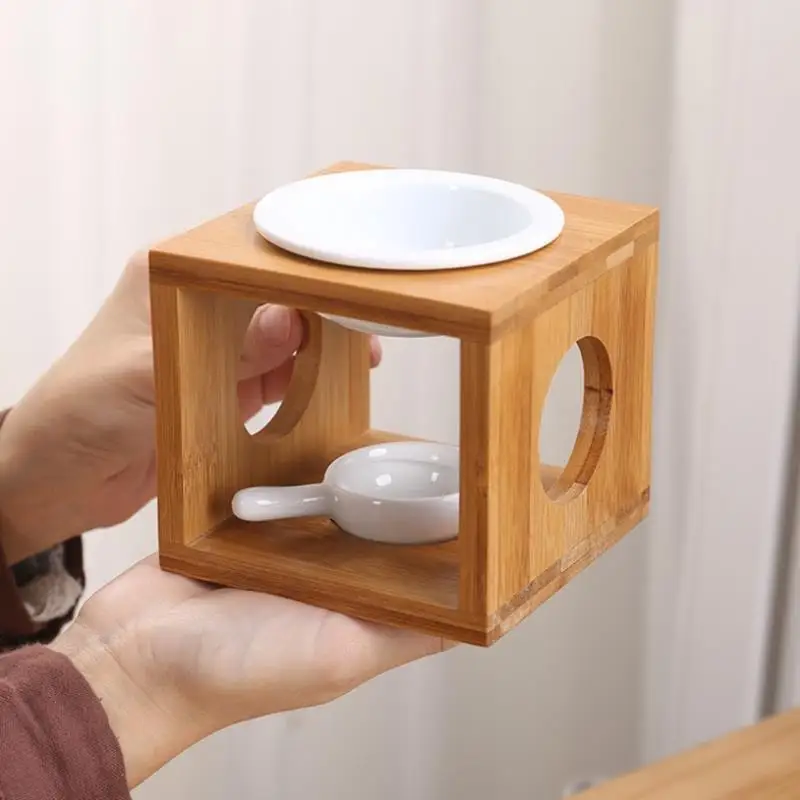 Керамический подсвечник освежитель для ароматических эфирных масел лампа