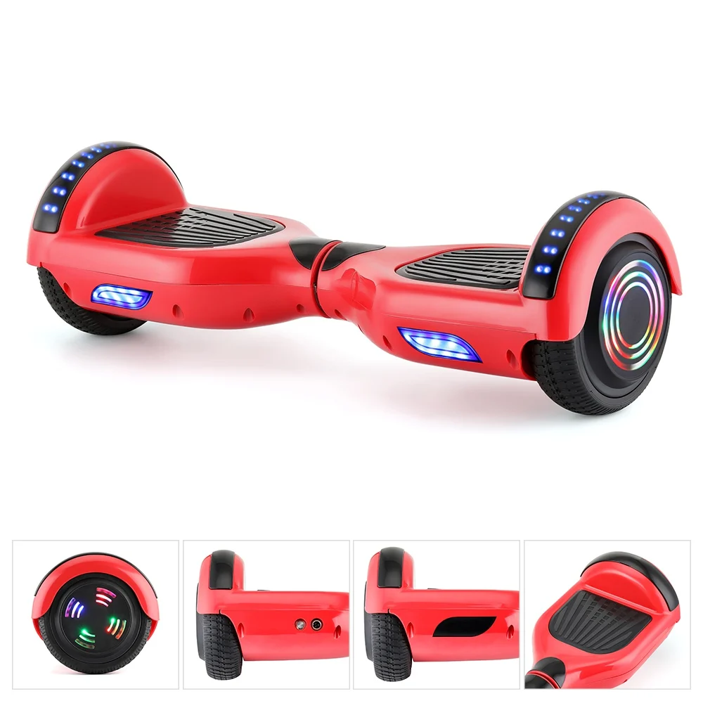 Ховерборд 6 5 дюймов хромированный электрический скутер умное приложение