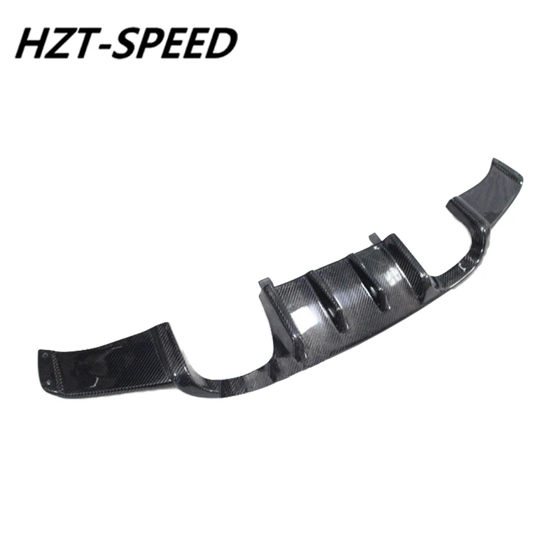E90 углеродного волокна автомобиля тела комплект диффузор губа на задний бампер