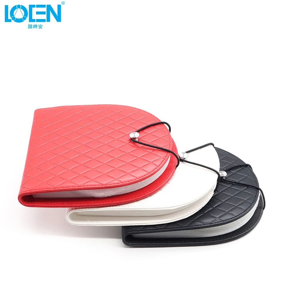 2021 Newest 20 Disc CD Holder DVD Case Storage Wallet VCD Organizer PU Leather Bag leather cd wallet dvd organizer holder | Автомобили и