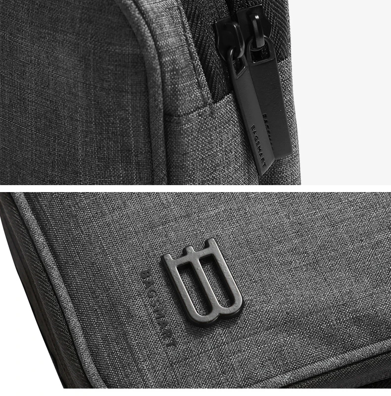 BAGSMART электронные дорожные аксессуары нейлон для sd-карты USB кабель Kindle iPad зарядное устройство портативные аксессуары сумка