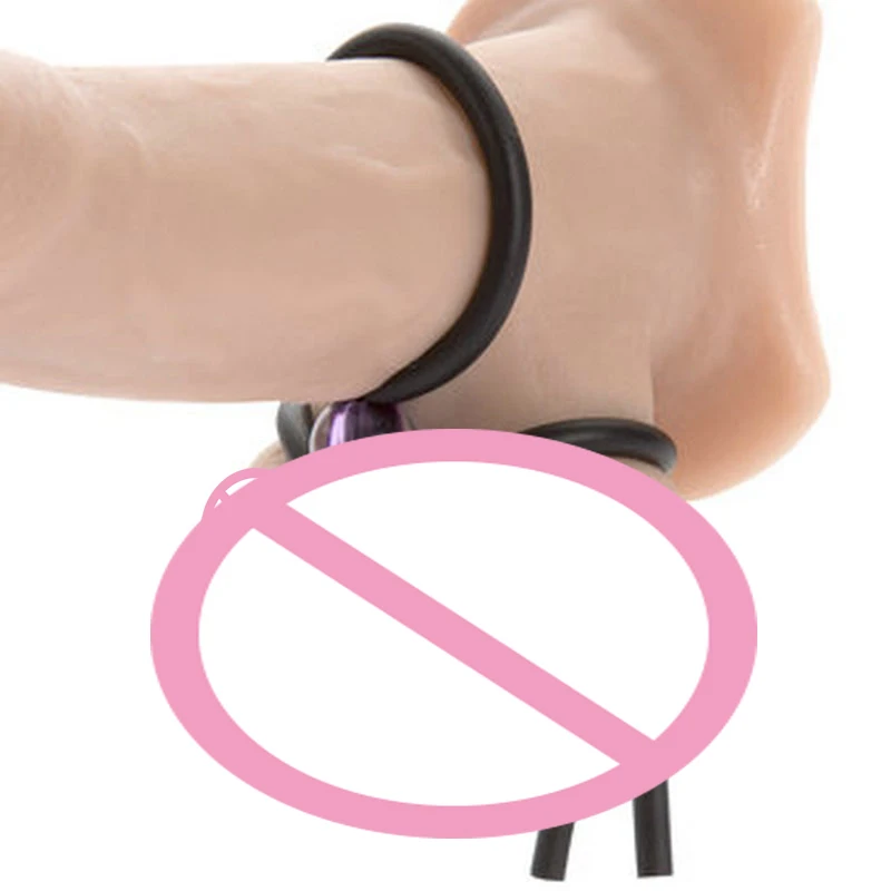 Силиконовые Регулируемые кольца для мужчин с задержкой эрекции сексуальные