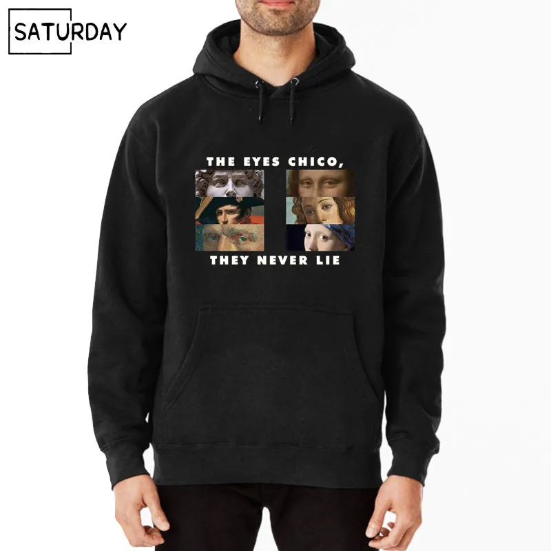 

Men's The Eyes Chico Then Never Lie Halloween Hoodie Sweatshirts Women Winter Unisex Harajuku Van Gogh Hooded Gift