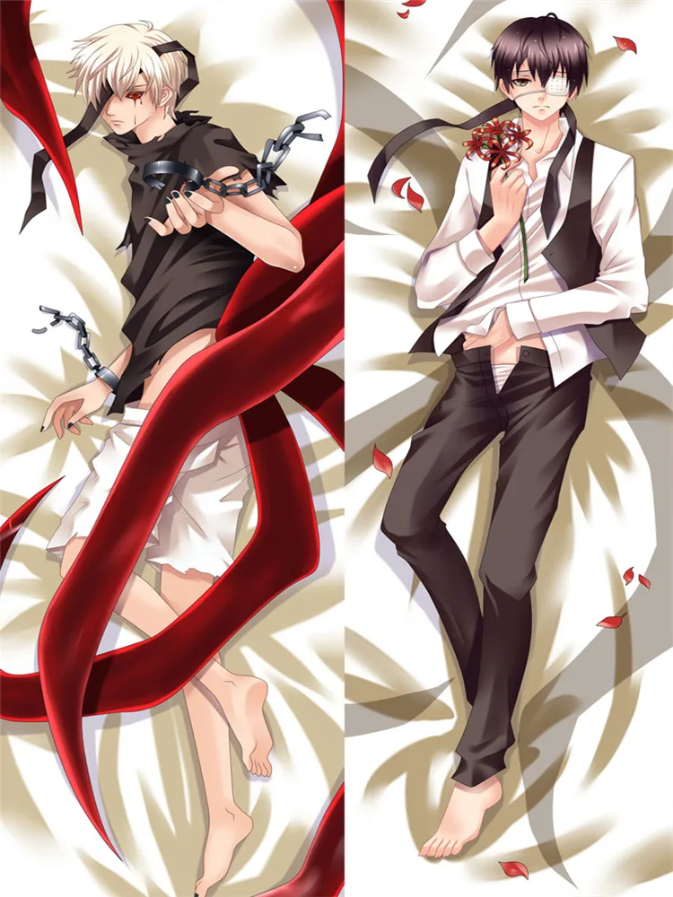 Чехол Cos 2020-June обновление аниме Подушка Dakimakura чехол Токийский Гуль Кен канеки Ута