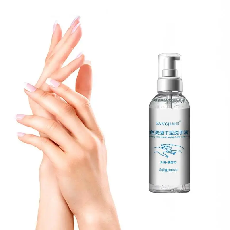100ml одноразовые антибактериальные дезинфицирующее средство для рук