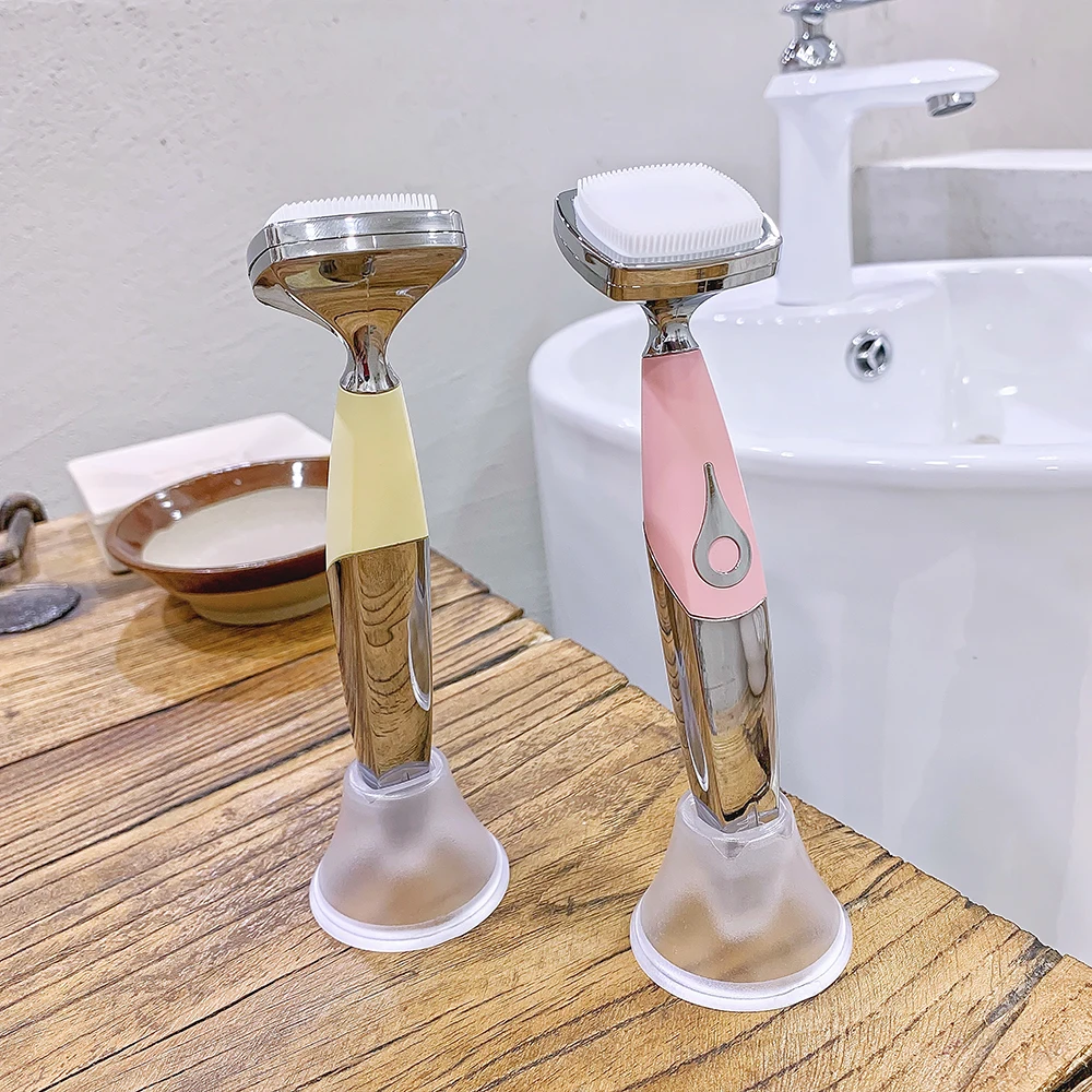 Наноэлектрическая Очищающая щетка для ухода за кожей лица средство очищения