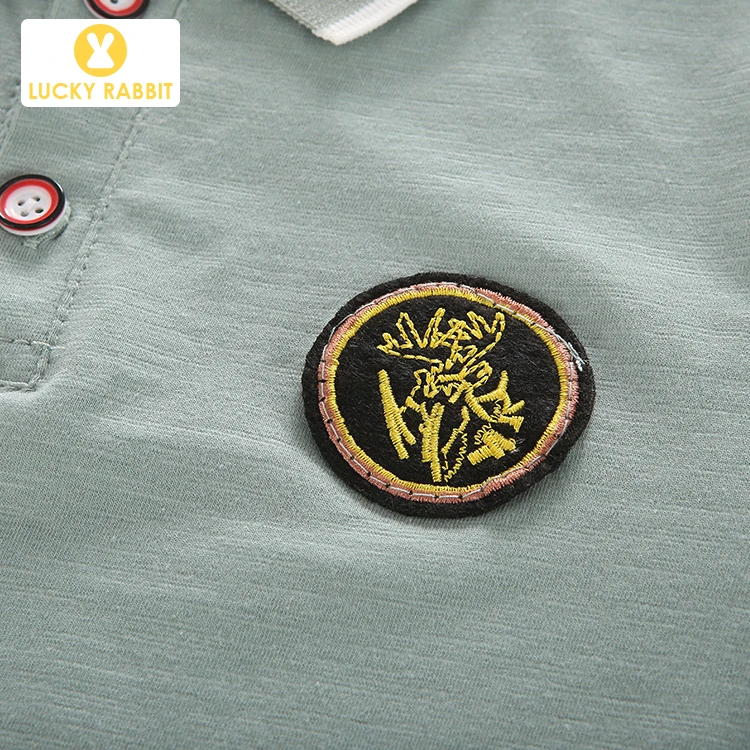 Детская одежда для мальчиков комплект из 2 предметов футболка-поло с коротким