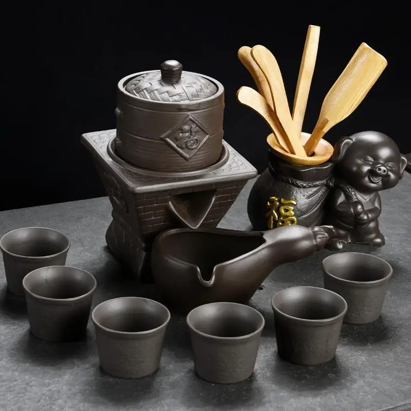 

Vintage Theepot Mutfak Kitchen Akcesoria Do Kuchni Teaset Kung Fu Home Decoration Accessories Teaware Teapot Chinese Tea Set