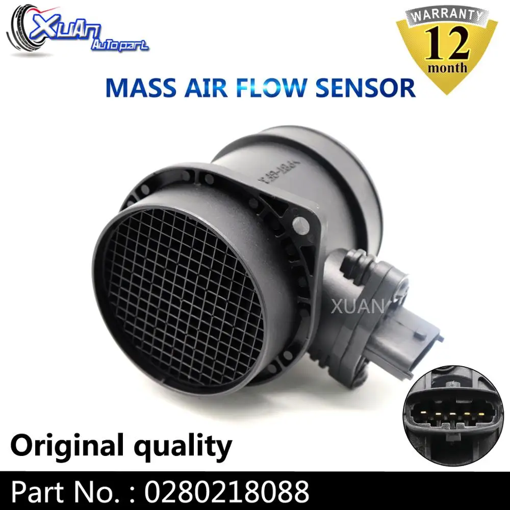 XUAN MAF MASS AIR FLOW METER SENSOR 0280218088 For Volvo C30 C70 S40 S60 S70 S80 V50 V70 XC60 XC70 XC90 8670398
