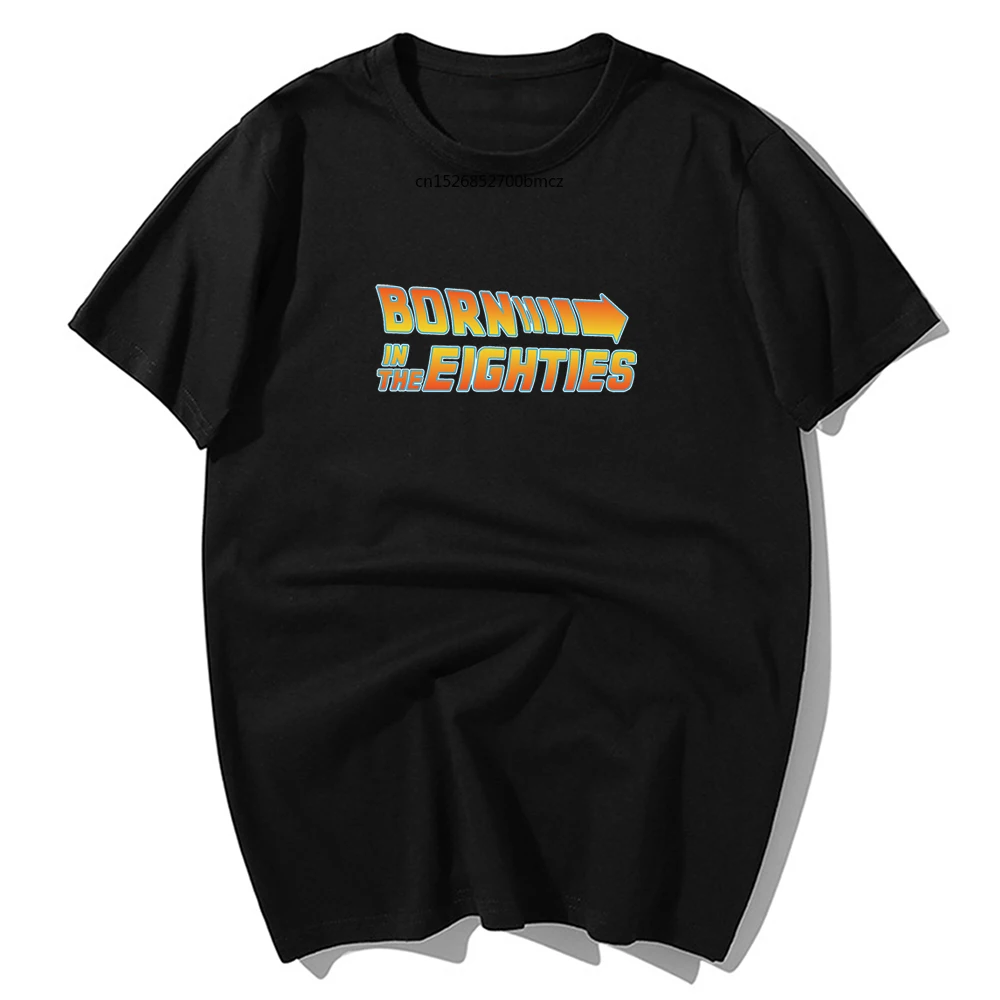 

Fashion Movie Back To The Future Retro Marty T Shirts Women Summer Street Short Sleeves Fitness Harajuku Streetwear