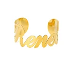 Индивидуальное название, браслет с сердцем, золотые браслеты из нержавеющей стали, персонализированные ювелирные изделия для женщин, рождественский подарок