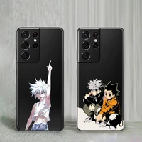 hunter x hunter phone case for samsung a10 32 51 52 71 72 50 12 21s s10 s20 s21 note 10 20 plus fe ultra