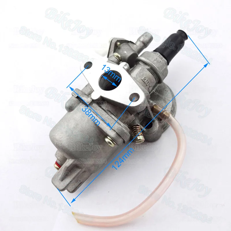 Карбюратор Carb Carby+ сталь 44 мм воздушный фильтр красный+ стек для 47cc 49cc мини мото грязи карманный велосипед ATV Quad Go Kart Мини Мото