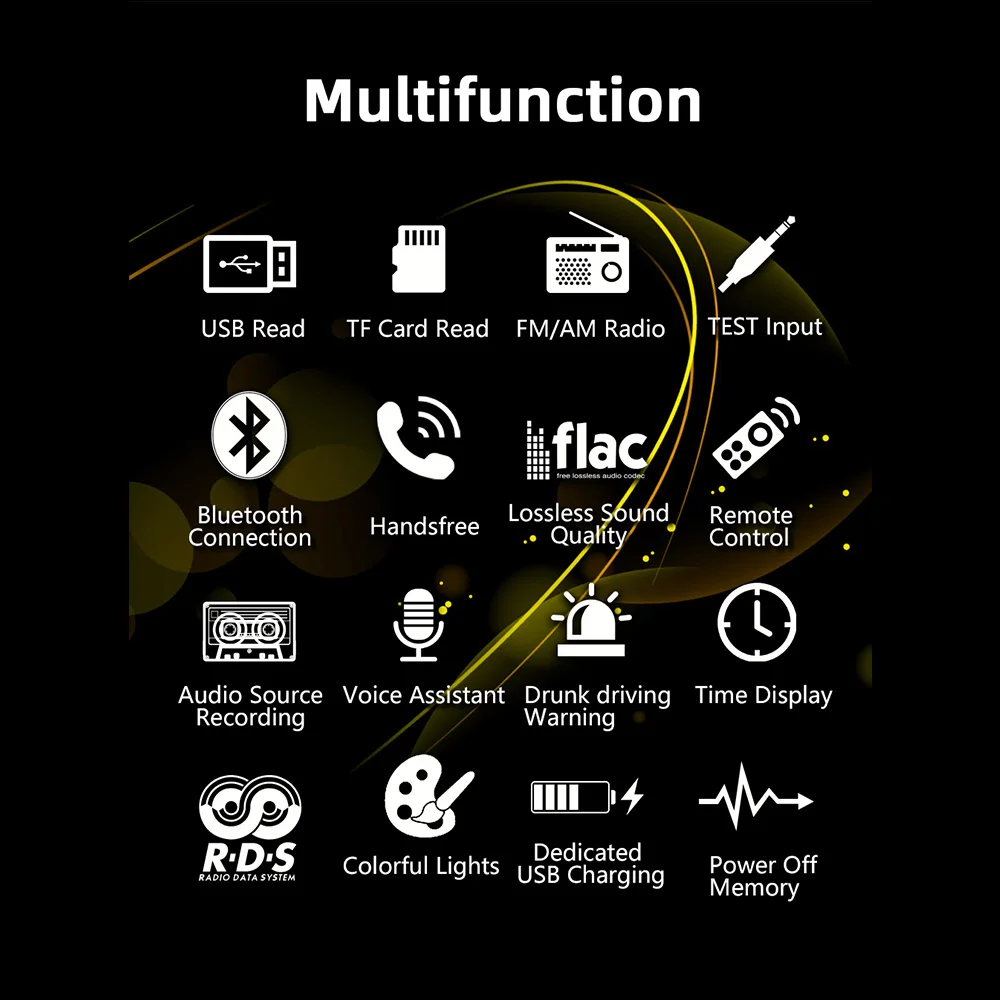 12 В с микрофоном функция тестирования алкоголя локатор мультимедийный
