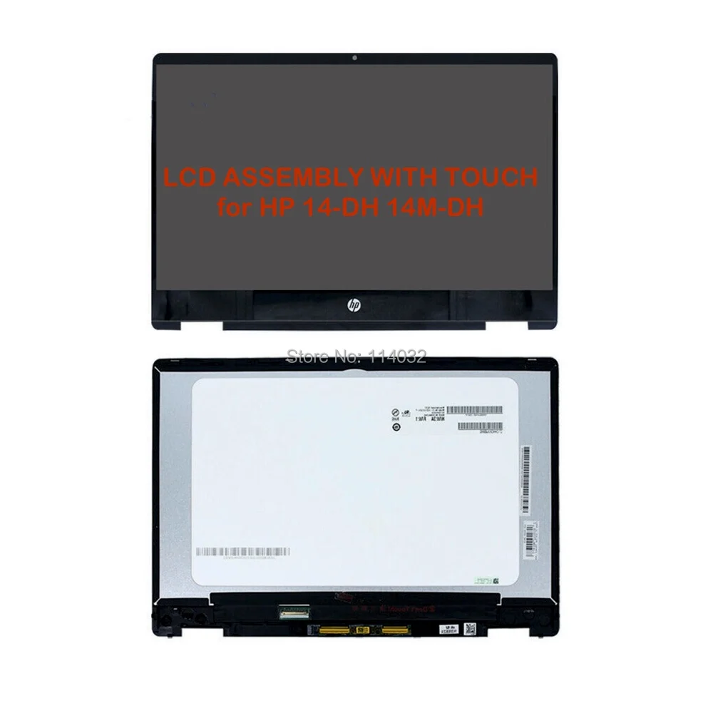 14 ''ЖК экран для ноутбука HP Pavilion x360 14M DH DH0000 L51119 001 B140XTN07.2 сборка сенсорный