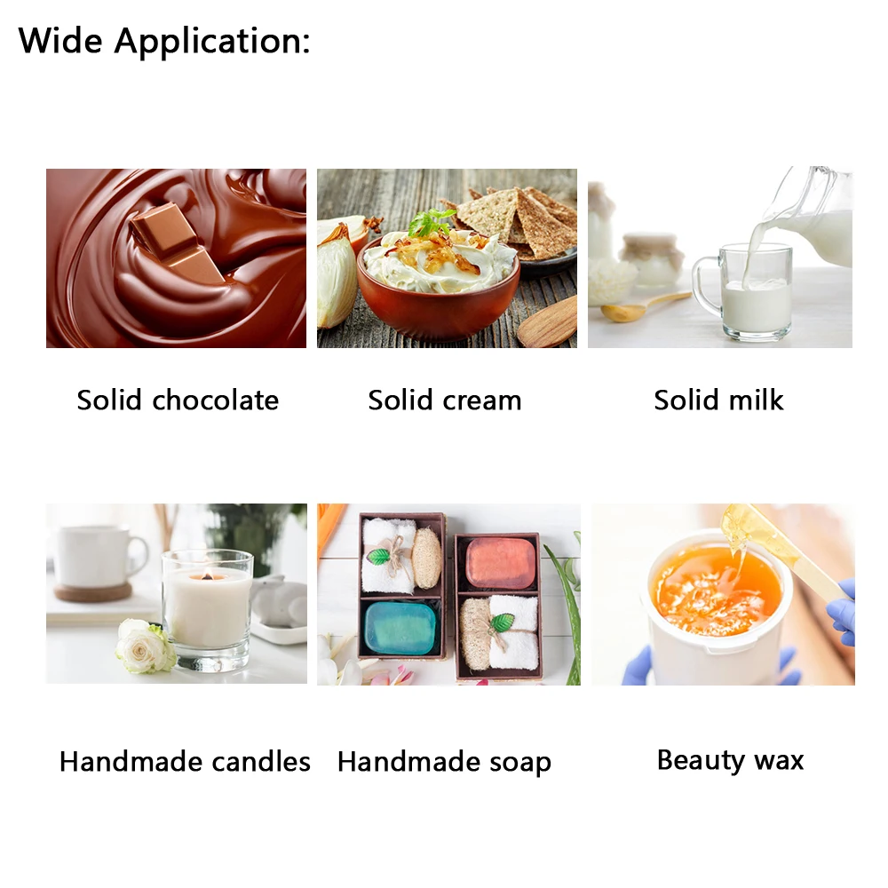 Chocolate Tempering Machine Melting Pot Electric Auto Heater Liquid Warmer Stainless Steel 6L Capacity 2 Tanks 220V | Дом и сад