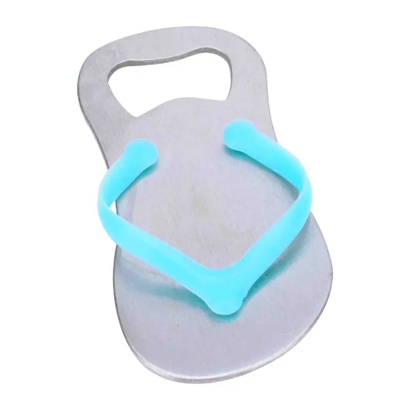 1Pcs Flip Flop Bottle Openers Stainless Steel Slipper Beer Opener Party Wedding Favors Gifts | Дом и сад