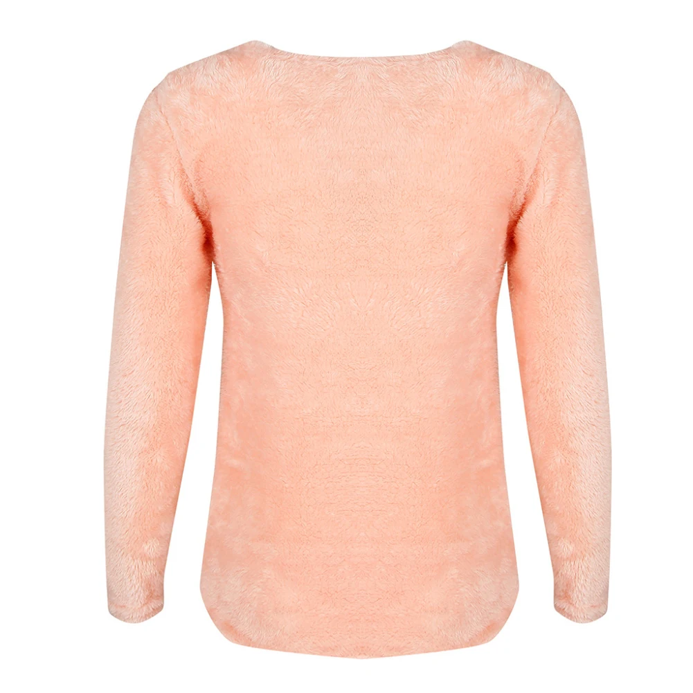 Осенне-зимний свитер для женщин модный однотонный из искусственного жемчуга с