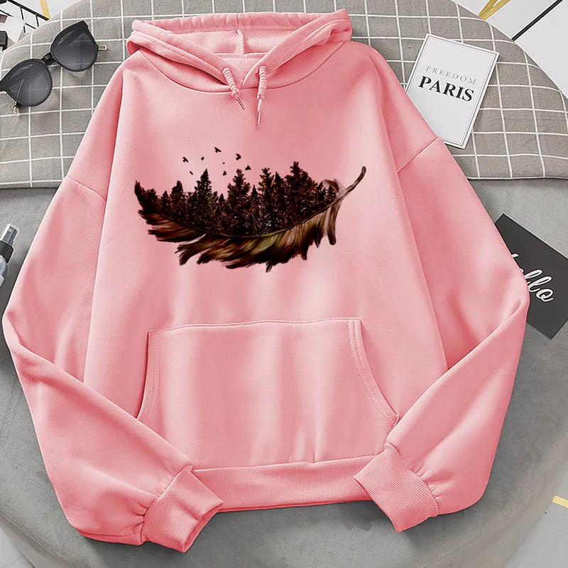 Зимние женские толстовки большого размера в стиле Харадзюку повседневный