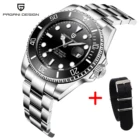 Часы PAGANI DESIGN Мужские механические, роскошные деловые водонепроницаемые спортивные в стиле милитари, нержавеющая сталь, автоматические, 2021