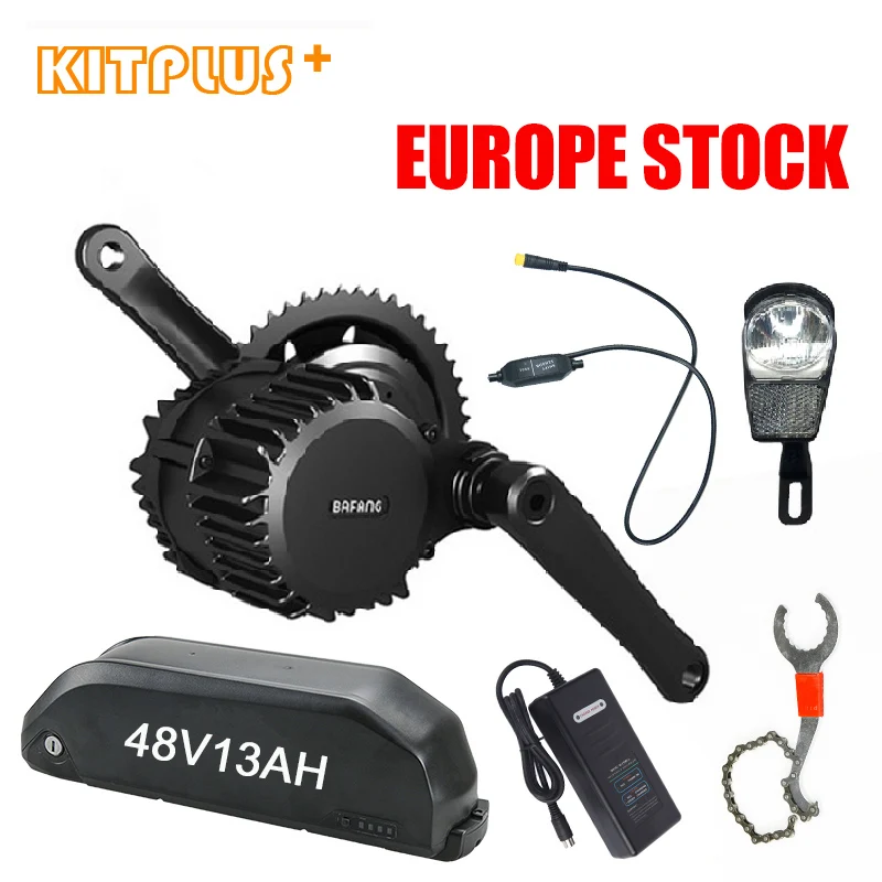 Мотор Bafang BBS02 48 в 500 Вт комплект для переоборудования электрического велосипеда